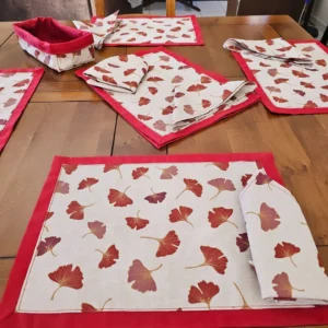 Set de table feuilles d'automne